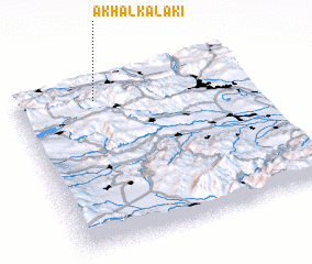 3d view of Akhalkʼalakʼi