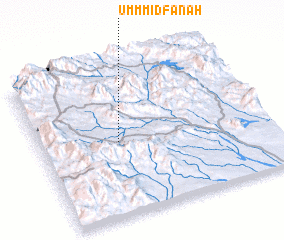 3d view of Umm Midfānah