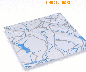 3d view of Umm al Jiḩāsh