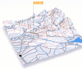 3d view of Ḩarīr