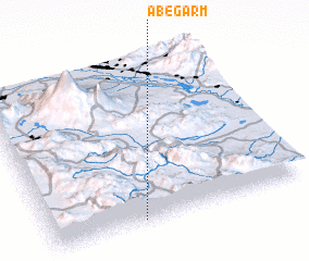 3d view of Āb-e Garm