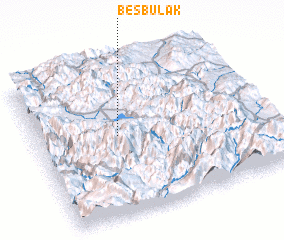 3d view of Beşbulak