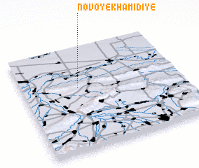 3d view of Novoye Khamidiye