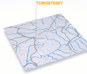 3d view of Tsimisatroky