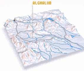 3d view of Al Ghalūb