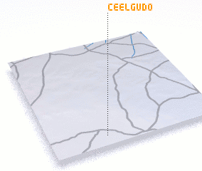 3d view of Ceel Gudo