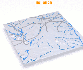 3d view of Ḩalabān