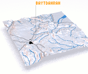 3d view of Bayt Dahrah