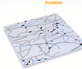 3d view of Pushkino