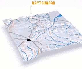 3d view of Bayt Shabān