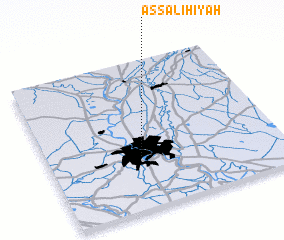 3d view of Aş Şāliḩīyah