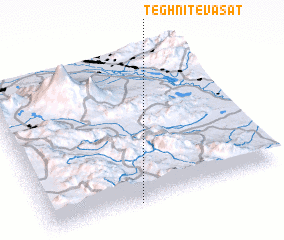 3d view of Teghnīt-e Vasaţ