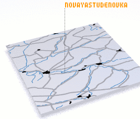 3d view of Novaya Studënovka