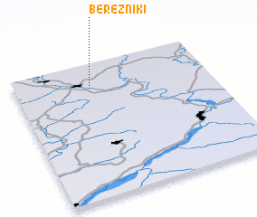 3d view of Berezniki