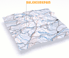 3d view of Balehsūr-e Pā\