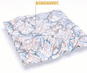 3d view of Aşağıgüveç