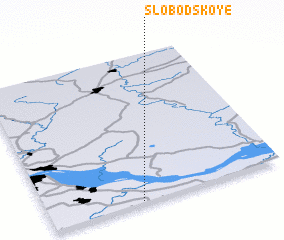 3d view of Slobodskoye