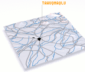 3d view of Ţāwūq Māqlū