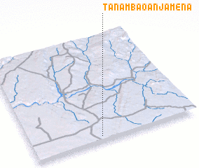 3d view of Tanambao-Anjamena