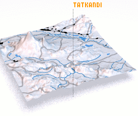 3d view of Tāt Kandī