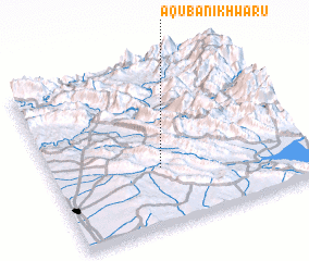 3d view of Aqūbān-i Khwārū