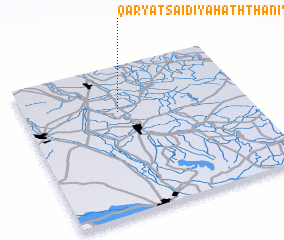 3d view of Qaryat Sa‘īdīyah ath Thānīyah