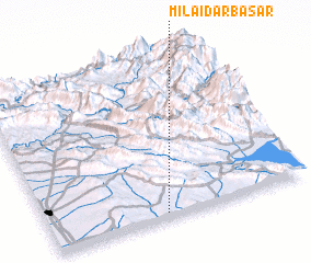 3d view of Mila-i Dārbasar