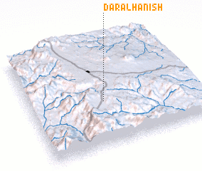 3d view of Dār al Ḩanish