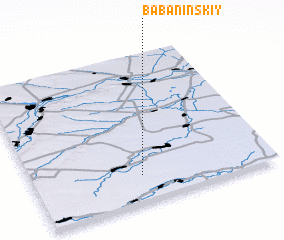 3d view of Babaninskiy