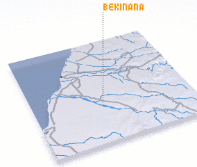 3d view of Bekinana