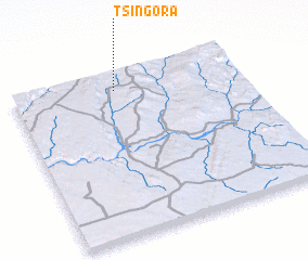 3d view of Tsingora