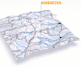 3d view of Āghbarzeh