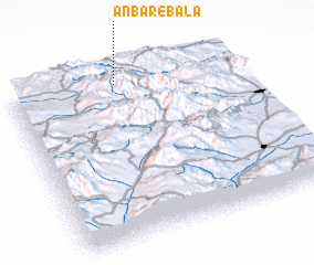 3d view of Anbār-e Bālā