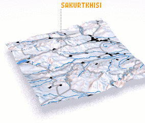 3d view of Sakurtkhisi