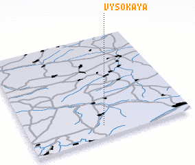 3d view of Vysokaya