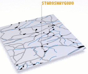 3d view of Staroshaygovo