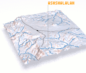 3d view of Ash Shalālah