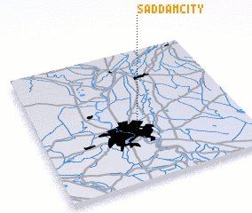 3d view of Şaddām City