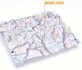 3d view of Akhalgori