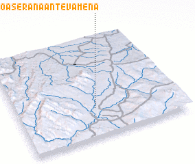 3d view of Soaserana-Antevamena