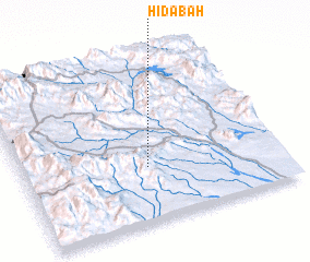 3d view of Ḩidābah