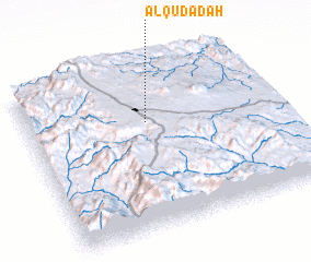 3d view of Al Quḑāḑah