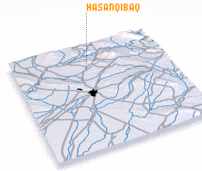 3d view of Ḩasan Qibāq