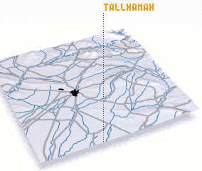 3d view of Tall Ḩamāh