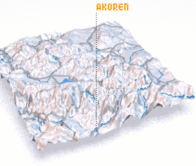 3d view of Akören