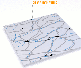3d view of Pleshchëvka