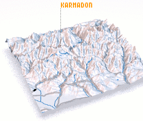 3d view of Karmadon