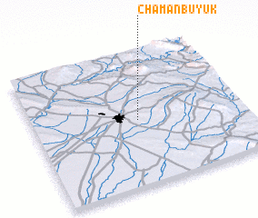 3d view of Chamān Buyūk