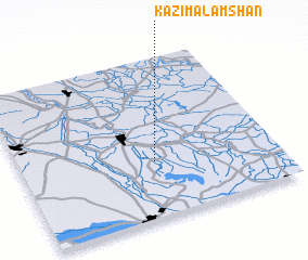 3d view of Kāz̧im al ‘Amshān