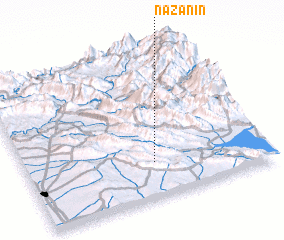 3d view of Nāzanīn